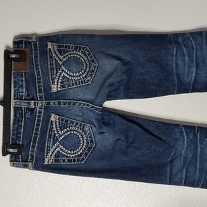 Big Star Jeans Liv Boot Cut Size 26 26R Buckle